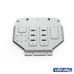 Skid Plate for Engine, Rival Lx, Color Silver, Toyota Land Cruiser, Lexus 2007 - 2021 - EDK.ro