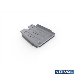 Skid Plate for Gearbox, Rival 2.5L Diesel / 3L Diesel, Color Silver, Toyota Hilux 2005 - 2015 - EDK.ro