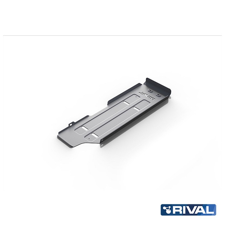 Skid Plate for Fuel Tank, Rival 2.7L Gasoline / 2.5L Diesel / 3L Diesel, Color Silver, Toyota Hilux 2005 - 2015 - EDK.ro