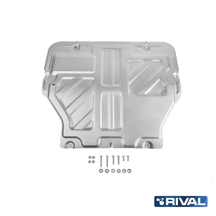 Skid Plate for Engine, Rival Caravelle Multivan Tr, Color Silver, Volkswagen Transporter T5 / T6 2003 - Present - EDK.ro