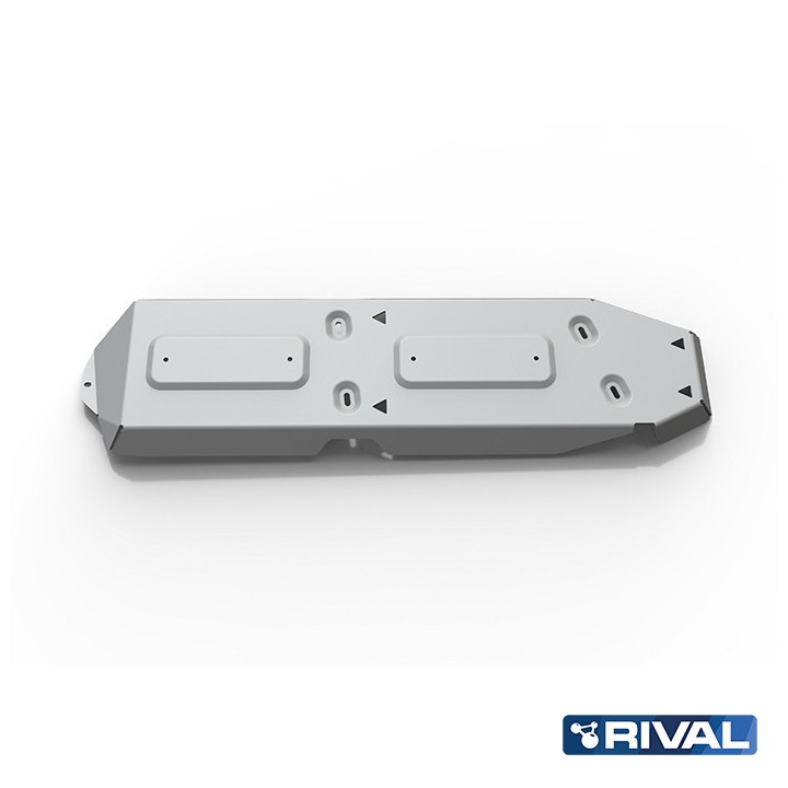 Skid Plate for Fuel Tank, Rival 2L Diesel / 3L Diesel, Color Silver, Volkswagen Amarok 2010 - 2022 - EDK.ro