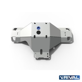 Scut Diferențial Spate, Rival 2L Diesel / 3L Diesel, Culoare Argintiu, Volkswagen Amarok 2010 - 2022 - EDK.ro