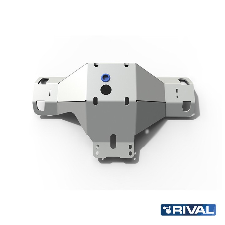 Scut Diferențial Spate, Rival 2L Diesel / 3L Diesel, Culoare Argintiu, Volkswagen Amarok 2010 - 2022 - EDK.ro