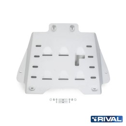 Skid Plate for Gearbox, Rival 1.9L Diesel / 3L Diesel, Color Silver, Isuzu D-Max 2021 - Present - EDK.ro