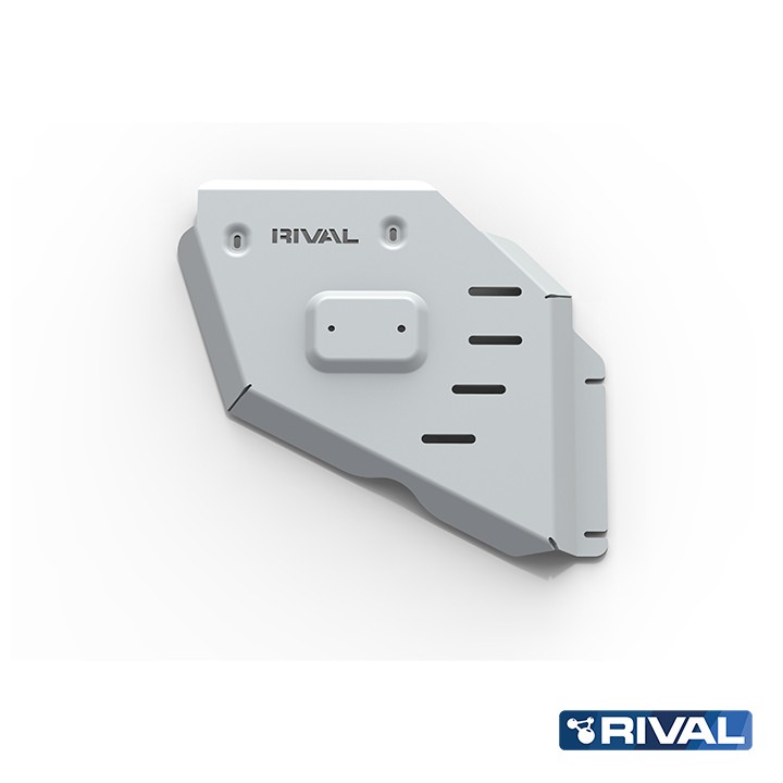 Skid Plate for Transfer Case, Rival 3.5L Gasoline / 4L Gasoline Case, Color Silver, Toyota Land Cruiser 2021 - Present - EDK.ro