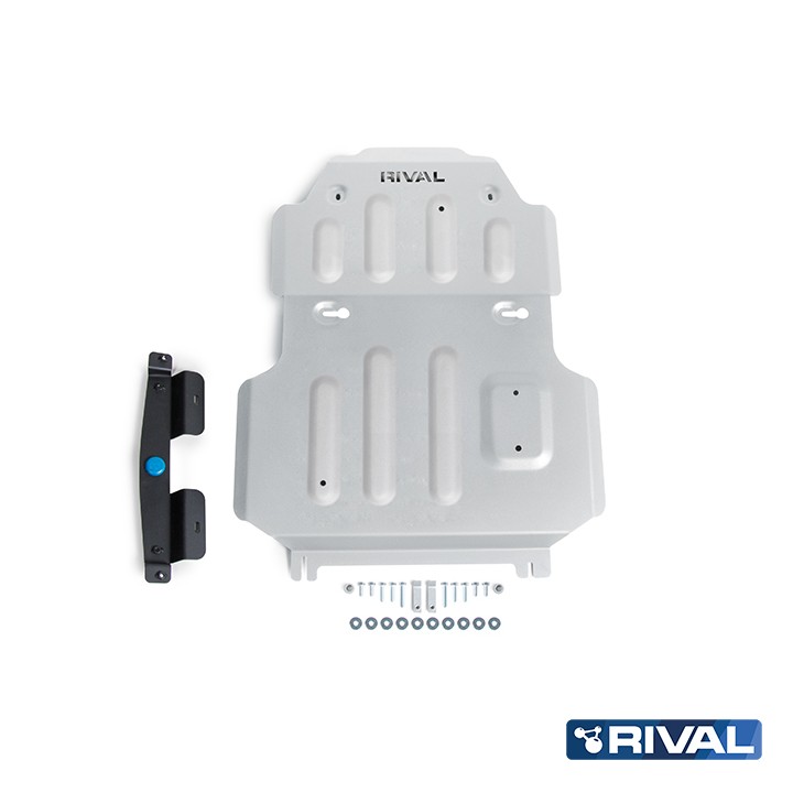 Scut Motor și Radiator, Rival 3.5L Benzină / 4L Benzină, Culoare Argintiu, Toyota Land Cruiser 2021 - Prezent - EDK.ro