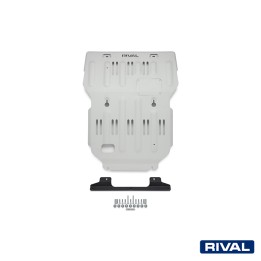 Scut Motor, Rival 2.4L Benzină / 2.7L Benzină / 2.8L Diesel / 2.4L Hybrid Hybride, Culoare Argintiu, Toyota Land Cruiser 2024 - 