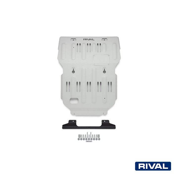 Scut Motor, Rival 2.4L Benzină / 2.7L Benzină / 2.8L Diesel / 2.4L Hybrid Hybride, Culoare Argintiu, Toyota Land Cruiser 2024 - 