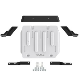 Set Scuturi, Rival 4L Benzină / 2.8L Diesel / 4.5L Diesel, Culoare Argintiu, Toyota Land Cruiser 2023 - EDK.ro