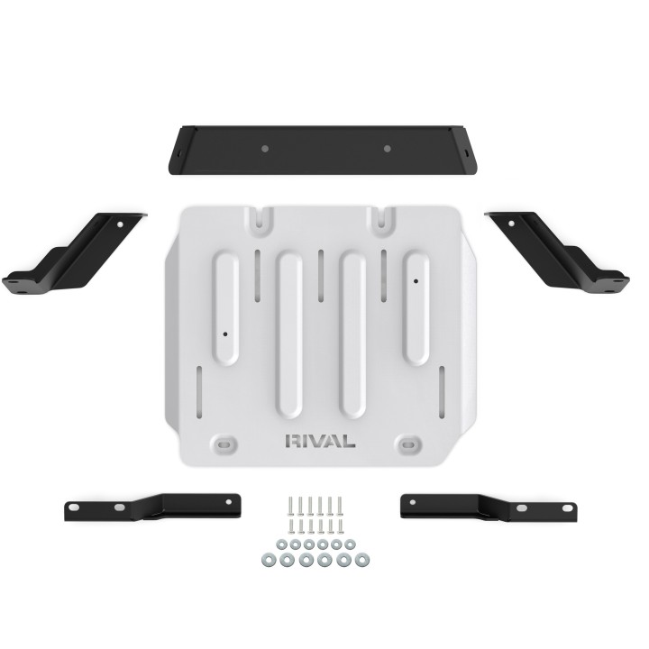 Set Scuturi, Rival 4L Benzină / 2.8L Diesel / 4.5L Diesel, Culoare Argintiu, Toyota Land Cruiser 2023 - EDK.ro