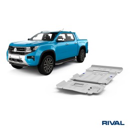Set Scuturi Motor, Cutie de Viteze și Cutie de Transfer, Rival 3L Diesel / 2L Diesel, Culoare Argintiu, Ford Ranger, Volkswagen 