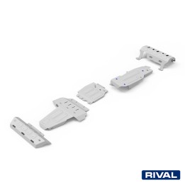Set Scuturi Tije de Direcție, Țeavă de Evacuare, Motor, Cutie de Viteze, Cutie de Transfer și Rezervor, Rival 2.8L Diesel, Culoa
