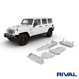 Set Scuturi Tije de Direcție, Țeavă de Evacuare, Motor, Cutie de Viteze, Cutie de Transfer și Rezervor, Rival 2.8L Diesel, Culoa