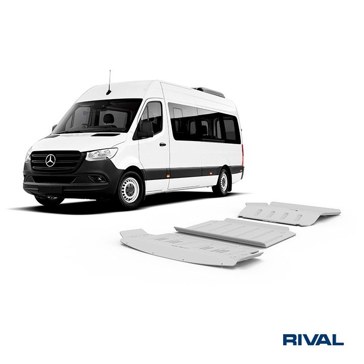 Set Scuturi Motor și Cutie de Viteze, Rival 2.1L Diesel, Mercedes-Benz Sprinter 2023 - Prezent - EDK.ro