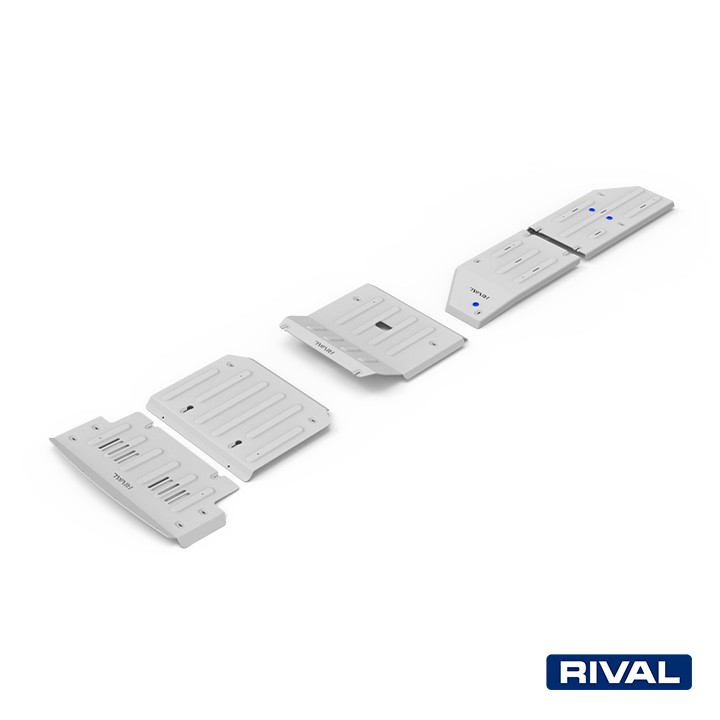 Set Scuturi Motor, Cutie de Viteze și Rezervor, Rival 2.1L Diesel, Culoare Argintiu, Mercedes-Benz Sprinter 2023 - Prezent - EDK