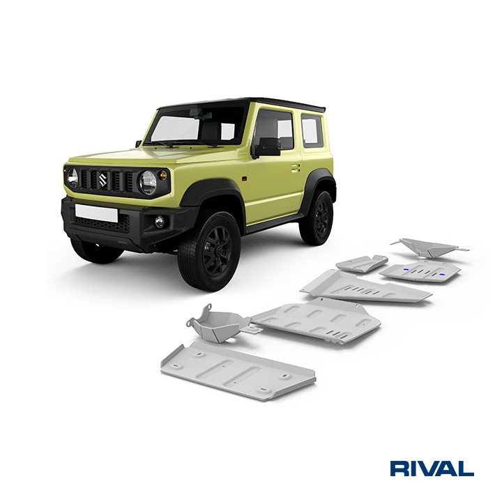 Set Scuturi Tije de Direcție, Cutie de Viteze, Cutie de Transfer, Rezervor, Brațe Față și Brațe Spate, Rival 1.5L Benzină, Culoa