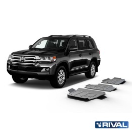Set Scuturi Motor, Cutie de Viteze și Cutie de Transfer, Rival Lx, Culoare Argintiu, Toyota Land Cruiser, Lexus 2007 - Prezent -