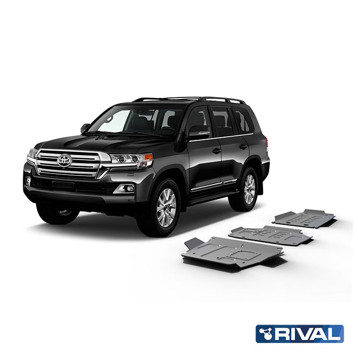 Set Scuturi Motor, Cutie de Viteze și Cutie de Transfer, Rival Lx, Culoare Argintiu, Toyota Land Cruiser, Lexus 2007 - Prezent -