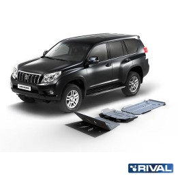 Set Scuturi Motor, Cutie de Viteze și Cutie de Transfer, Rival, Culoare Argintiu, Toyota Land Cruiser 150 / Cruiser, Lexus 2009 
