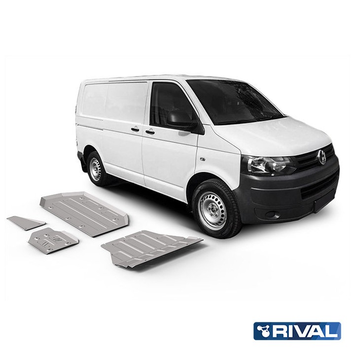 Set Scuturi, Rival Caravelle Multivan Transpo, Culoare Argintiu, Volkswagen Transporter T5 / T6 2003 - Prezent - EDK.ro