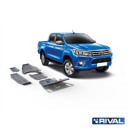 Set Scuturi Radiator, Motor, Cutie de Viteze, Cutie de Transfer, Rezervor AdBlue, Sondă Lambda și Rezervor, Rival 202, Culoare A
