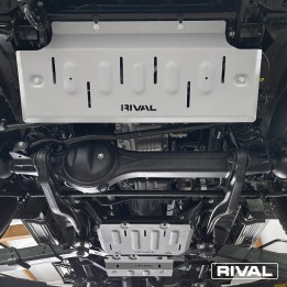 Set Scuturi, Rival 4L Benzină / 2.8L Diesel / 4.5L Diesel, Culoare Argintiu, Toyota Land Cruiser 2023 - EDK.ro