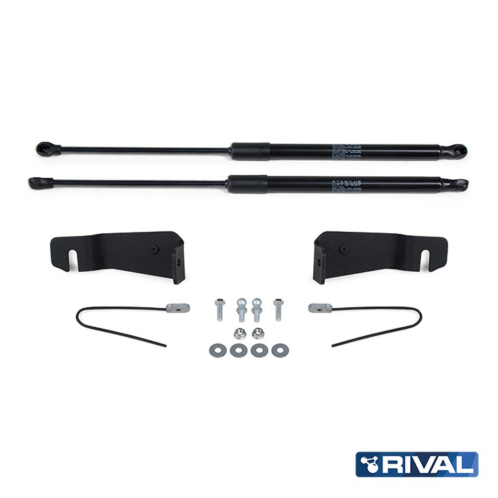 Hood Lift Kit, Rival, Color Black, Ford Ranger Raptor 2022 - Present - EDK.ro