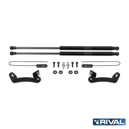 Kit Amortizoare Capotă, Rival, Culoare Negru, Isuzu D-Max 2021 - 2023 - EDK.ro