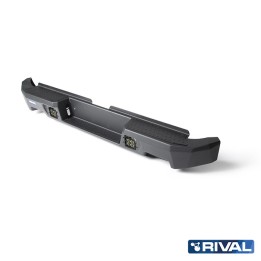 Off-Road Bullbar, Rival with LED Lights, Color Black, Nissan Navara 2014 - 2021 - EDK.ro