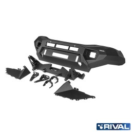 Bullbar Off-Road, Rival, Culoare Negru, Toyota Hilux 2011 - 2015 - EDK.ro