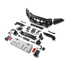 Bullbar Off-Road, Rival cu Lumini LED, Culoare Negru, Volkswagen Amarok 2023 - Prezent - EDK.ro