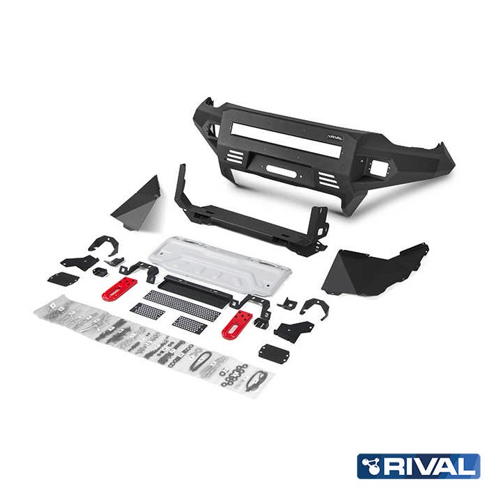 Bullbar Off-Road, Rival, Culoare Negru, Isuzu D-Max 2021 - 2023 - EDK.ro