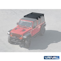Portbagaj de Plafon, Rival (Set), Culoare Negru, Jeep Wrangler 2017 - Prezent - EDK.ro