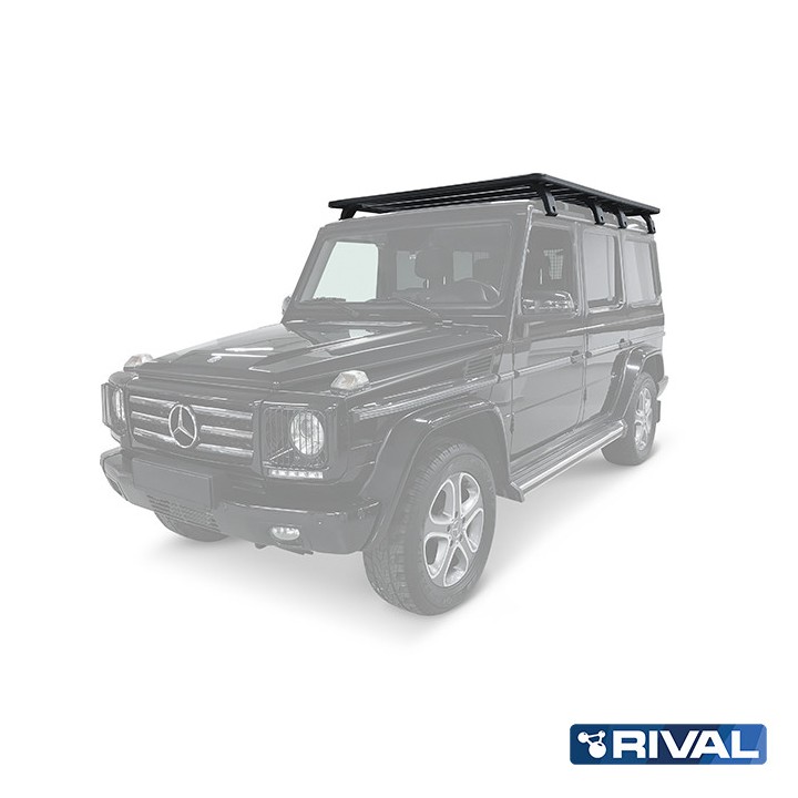 Portbagaj de Plafon, Rival (Set), Culoare Negru, Mercedes-Benz G-Class 1990 - 2018 - EDK.ro
