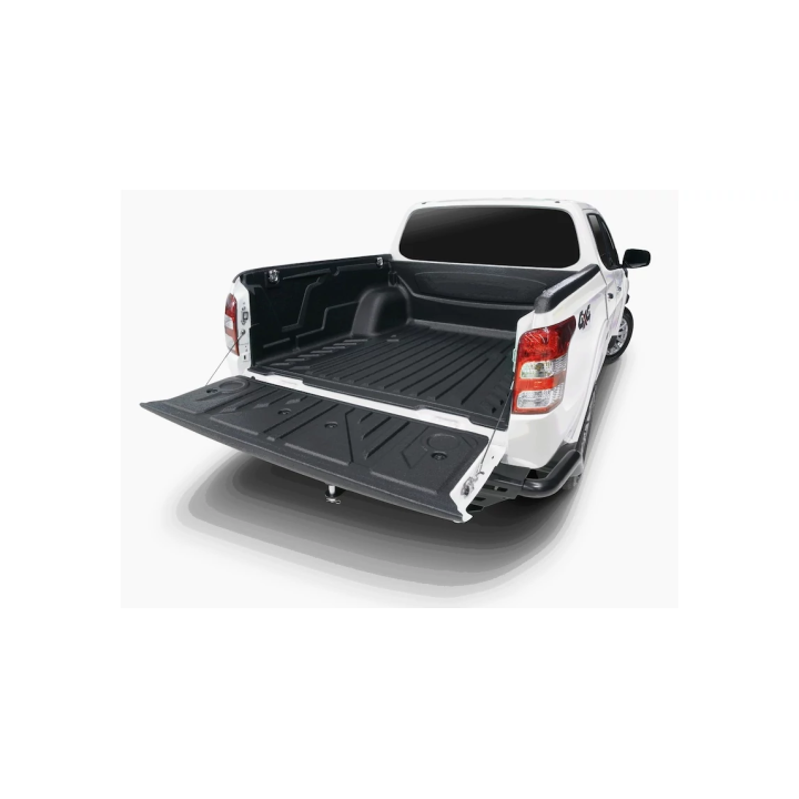 Over Rail Bed Liner, Aeroklas 4 x Metal Cargo Hooks, Fiat Fullback / Mitsubishi L200 Double Cab 2015 - Present - EDK.ro