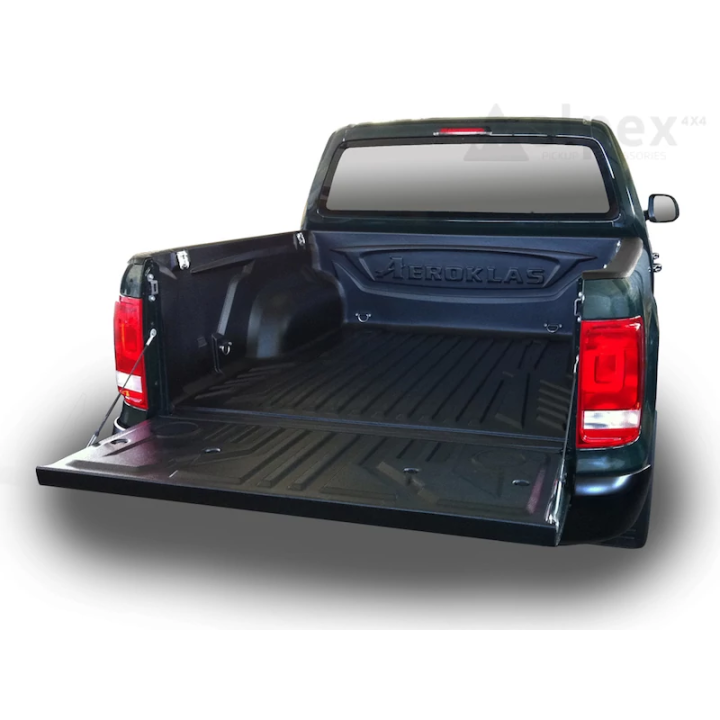 Over Rail Bed Liner, Aeroklas 4 x Metal Cargo Hooks, Volkswagen Amarok Double Cab 2010 - 2020 - EDK.ro