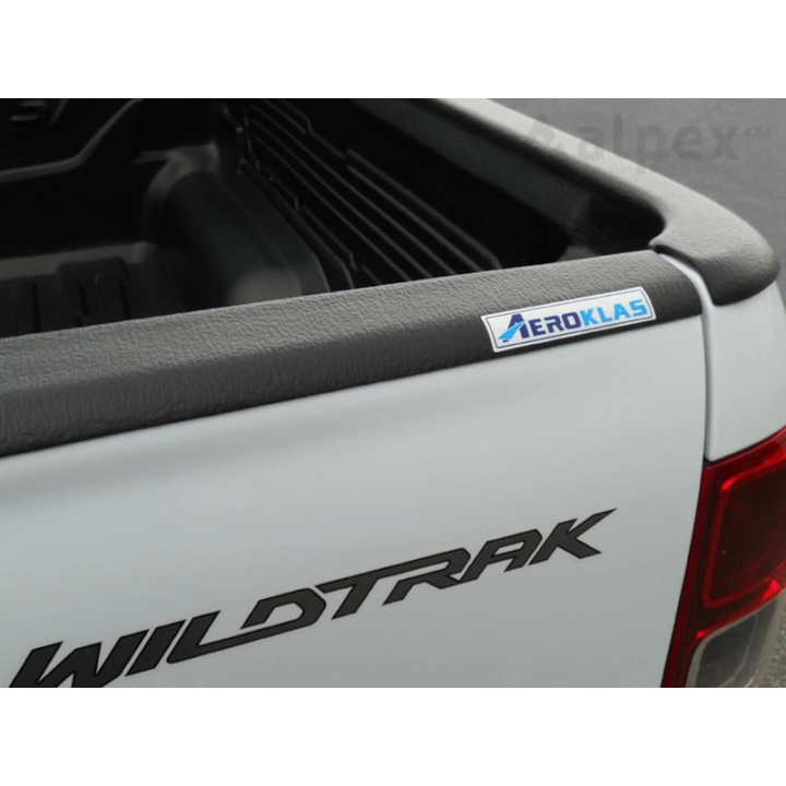 Over Rail Bed Liner, Aeroklas Metal Cargo Hooks, Ford Ranger Extra Cab 2012 - 2022 - EDK.ro