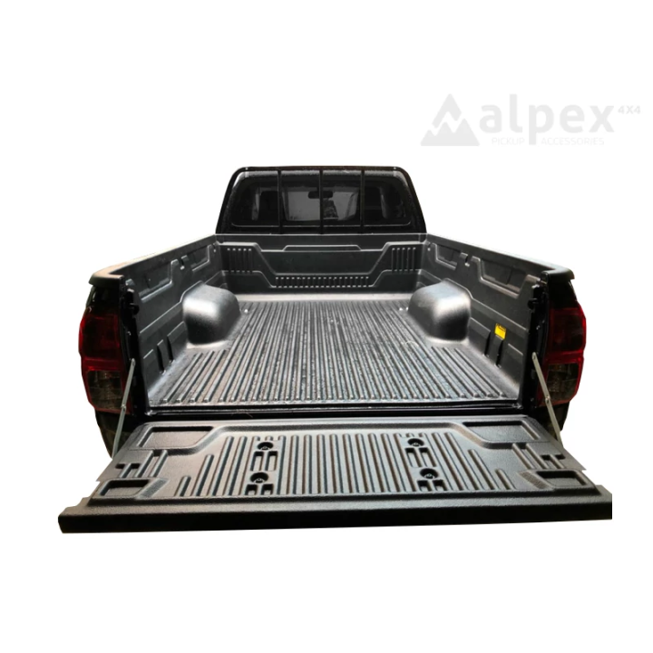 Over Rail Bed Liner, Aeroklas Liner, Toyota Hilux Single Cab 2016 - 2026 - EDK.ro