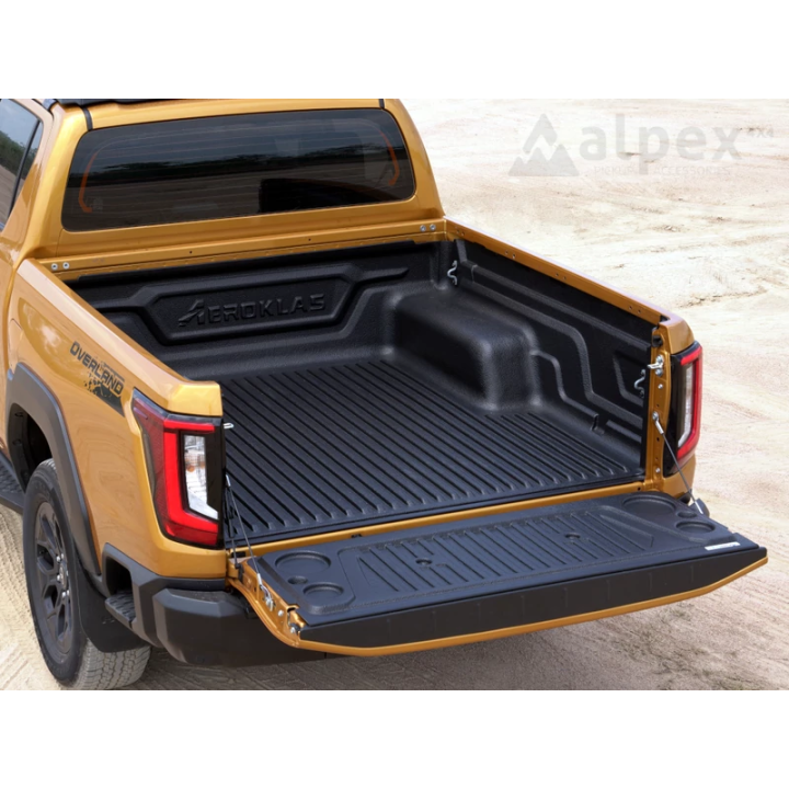 Under Rail Bed Liner, Aeroklas Metal Cargo Hooks, Toyota Hilux Double Cab 2026 - Present - EDK.ro