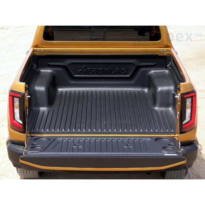 Under Rail Bed Liner, Aeroklas Metal Cargo Hooks, Toyota Hilux Double Cab 2026 - Present - EDK.ro