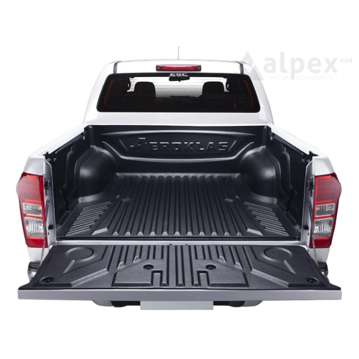 Under Rail Bed Liner, Aeroklas Metal Cargo Hooks, Isuzu D-Max Double Cab 2012 - 2020 - EDK.ro