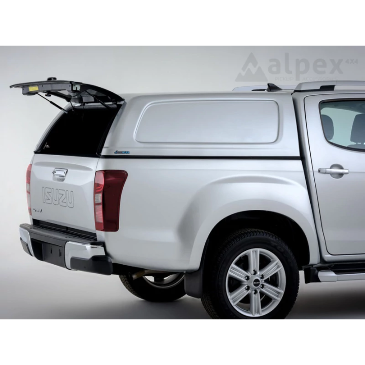 Hardtop Bed Cover, Aeroklas Commercial, Isuzu D-Max Double Cab 2012 - 2020 - EDK.ro