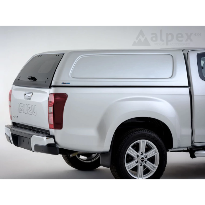 Hardtop Bed Cover, Aeroklas Commercial, Isuzu D-Max Extra Cab 2012 - 2020 - EDK.ro