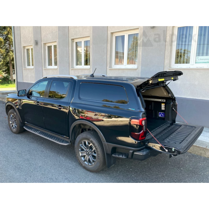 Hardtop Bed Cover, Aeroklas Commercial, Ford Ranger Double Cab 2023 - Present - EDK.ro