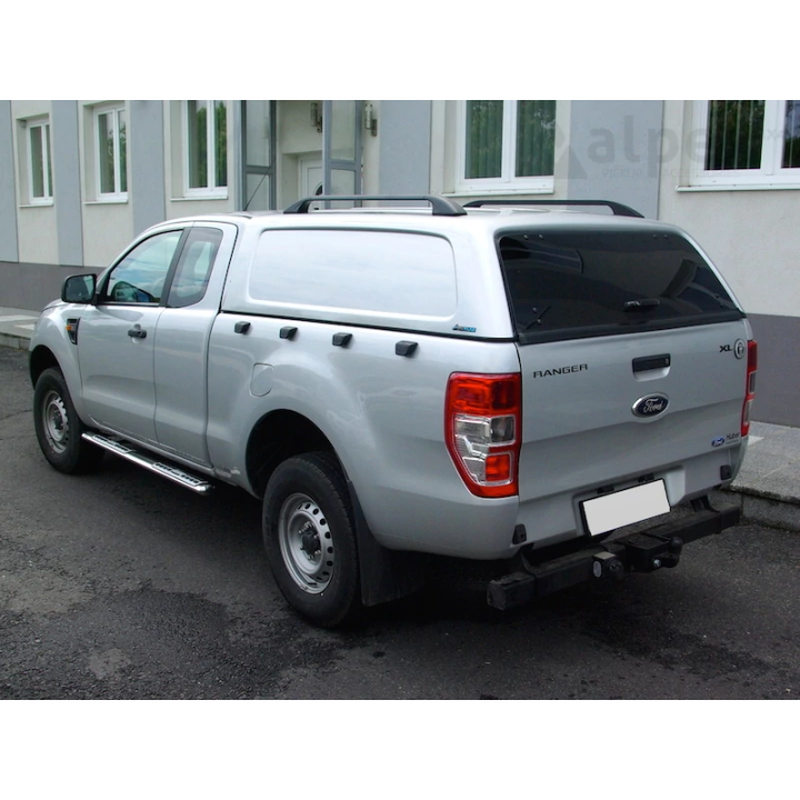 Hardtop Bed Cover, Aeroklas Commercial, Ford Ranger Extra Cab 2012 - 2022 - EDK.ro