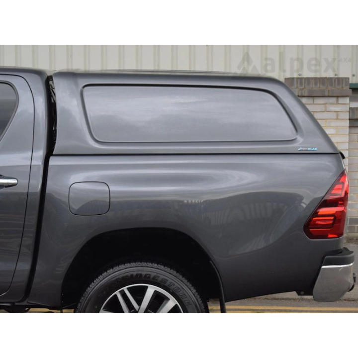 Hardtop Bed Cover, Aeroklas Commercial, Toyota Hilux Double Cab 2016 - 2026 - EDK.ro