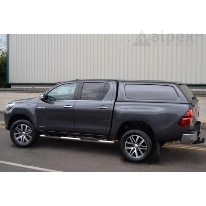 Hardtop Bed Cover, Aeroklas Commercial, Toyota Hilux Double Cab 2016 - 2026 - EDK.ro