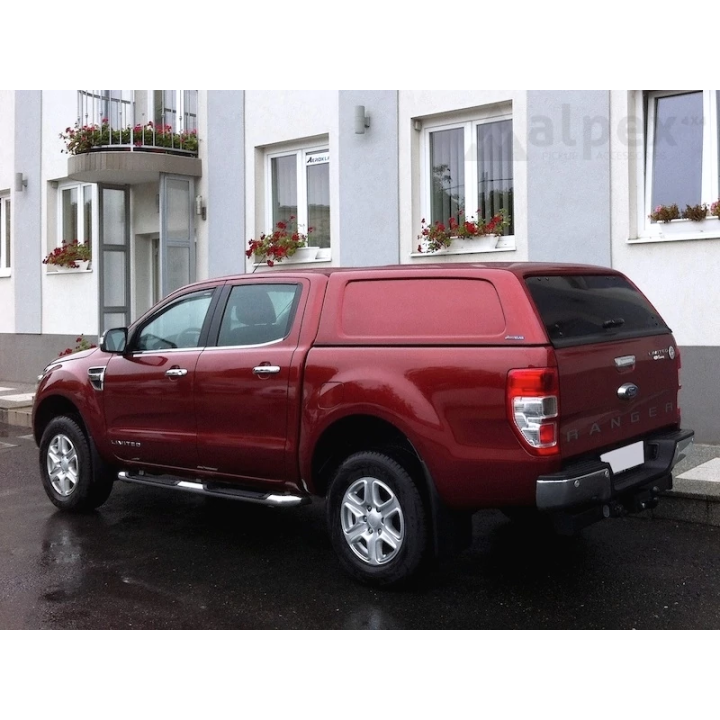 Hardtop Bed Cover, Aeroklas Commercial, Ford Ranger Raptor Double Cab 2012 - 2022 - EDK.ro