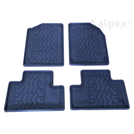 Floor Mats, Aeroklas, Ford Ranger Double Cab / Extra Cab 2012 - 2022 - EDK.ro