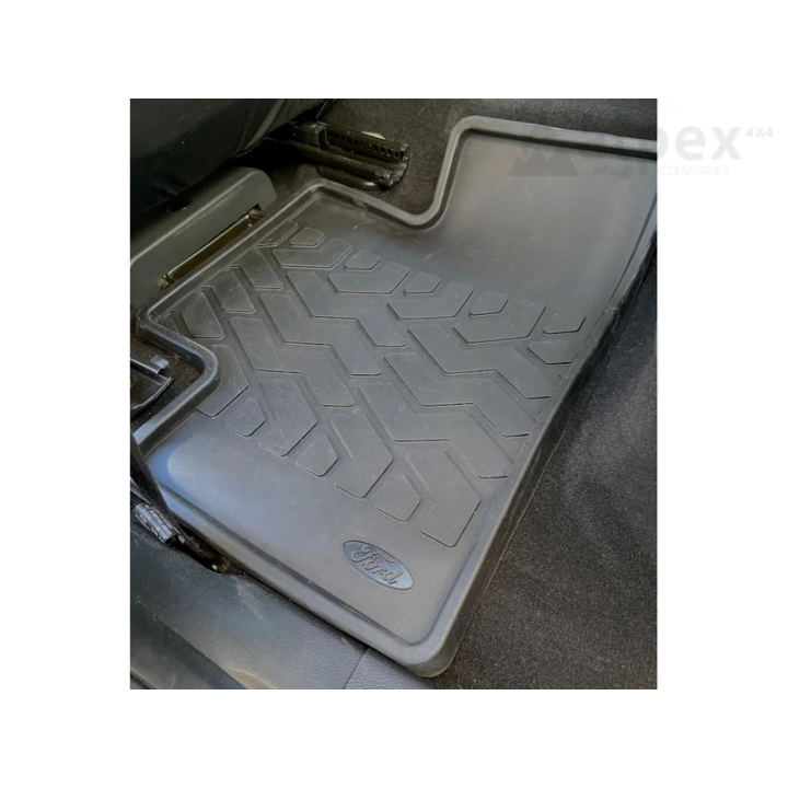 Floor Mats, Aeroklas, Ford Ranger Double Cab / Extra Cab 2012 - 2022 - EDK.ro